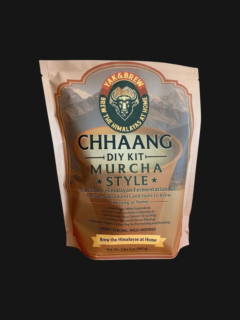 Murcha Style pouch with the same grain blend and starter as this refill pack