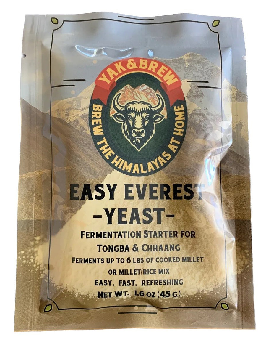 Easy Everest yeast starter packet, 1.6 oz (45 g), for Tongba and Chhaang